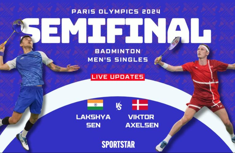 Badminton LIVE Score, Paris 2024 Olympics: Lakshya Sen to face Viktor Axelsen in semifinal – match updates