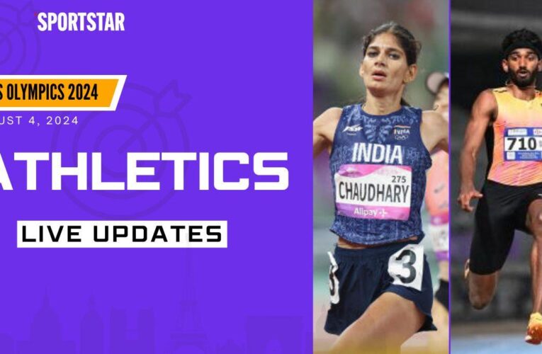 Athletics LIVE Score, Paris 2024 Olympics, Day 9 — August 4 Updates: Jeswin Aldrin’s fouls twice in long jump qualification; Parul Chaudhary finishes eighth in 3000m steeplechase heats