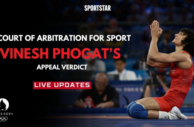 Vinesh Phogat LIVE Updates, Paris 2024 Olympics: Court of Arbitration for Sport’s verdict on Indian wrestler’s appeal expected soon; Will Vinesh get joint-silver?