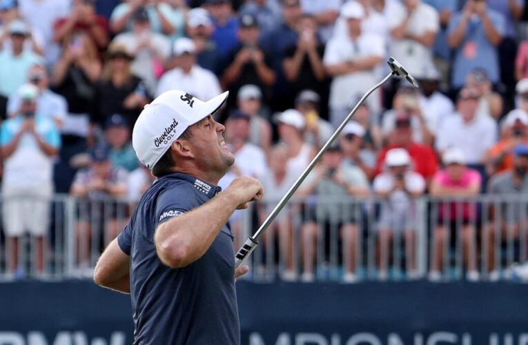 Keegan Bradley goes from last man in to BMW Championship winner and on to East Lake