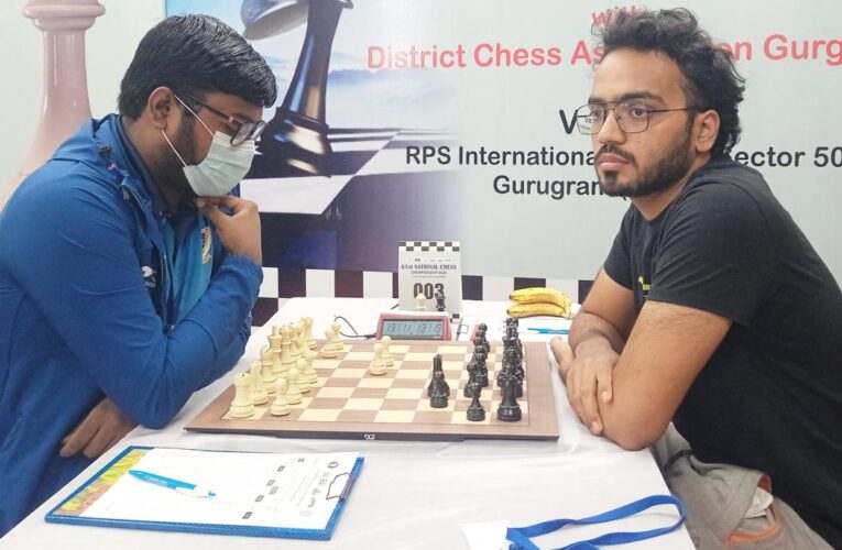 Surya Sekhar, Aronyak and Neelash joint-leaders after Round 5 of National Chess Championship 2024