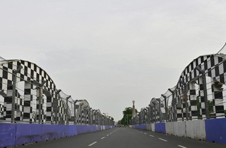 Indian Racing Festival: Finishing touches being applied to Chennai street race circuit