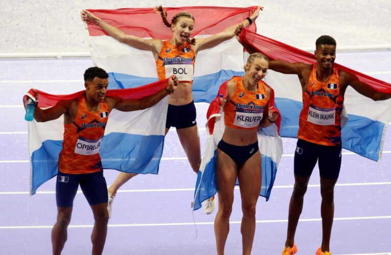 Paris 2024 Olympics: Femke Bol leads Netherlands to 4×400 mixed relay gold