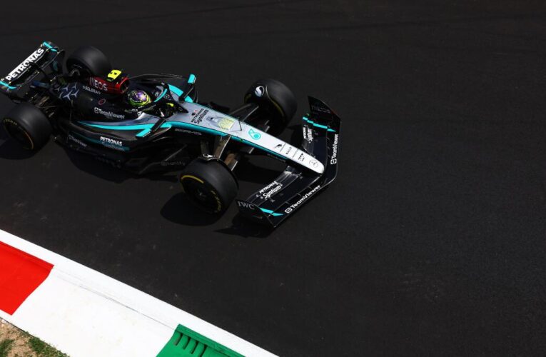 Hamilton leads Mercedes one-two in final Italian GP practice