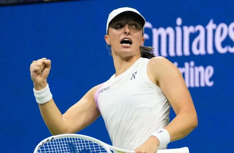 US Open 2024: Sublime Swiatek sprints to fourth round after beating Pavlyuchenkova