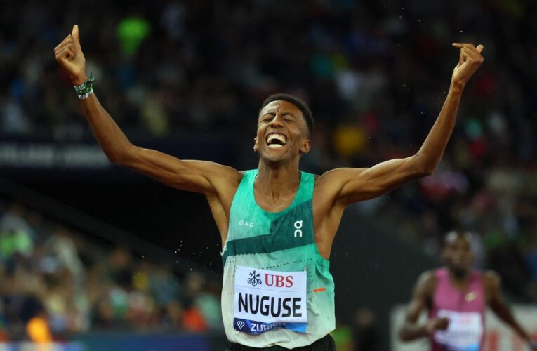 Diamond League: Yared Nuguse wins stacked 1,500 metres, Beatrice Chebet misses world record