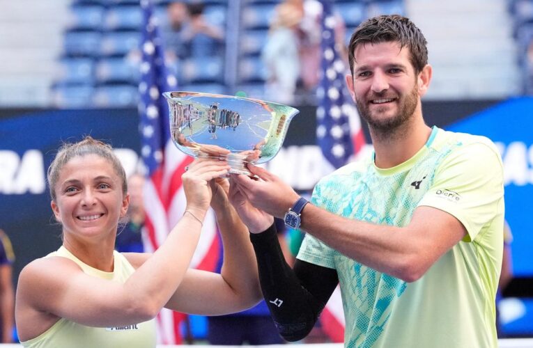 US Open 2024: Italians Sara Errani and Andrea Vavassori win mixed doubles title