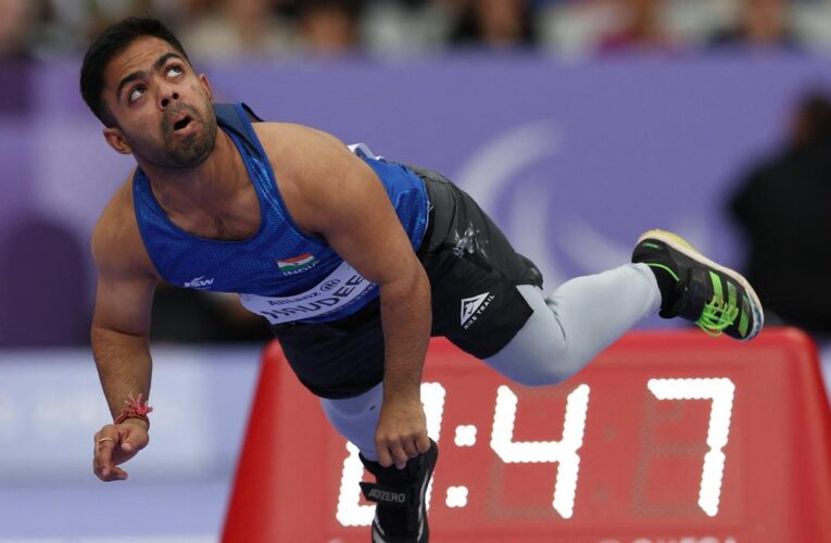 Paris 2024 Paralympics: Navdeep wins gold medal in men’s javelin throw F41 event