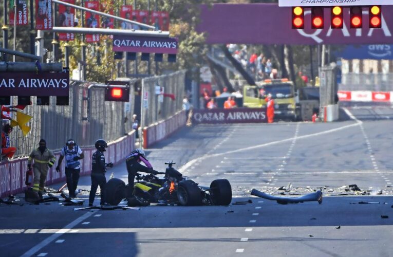 Indian F2 driver Kush Maini survives scary crash during Azerbaijan Grand Prix