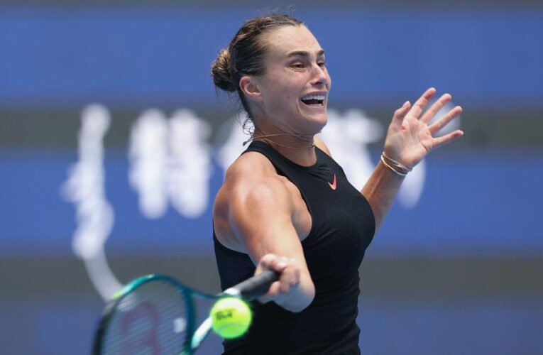 China Open: Sabalenka wins opener to launch Beijing title bid