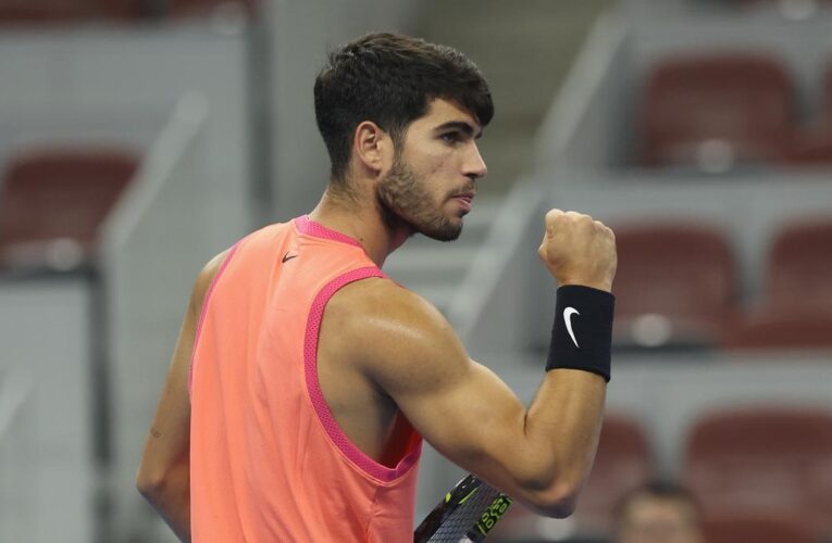 China Open: Alcaraz beats Griekspoor to set up quarterfinal clash with Khachanov