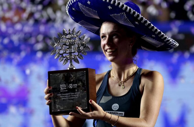 Frech beats Gadecki to clinch maiden WTA title