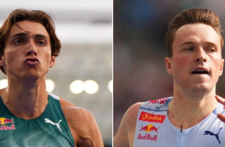 Duplantis vs Warholm 100m race LIVE: World record holders clash in exhibition sprint in Zurich