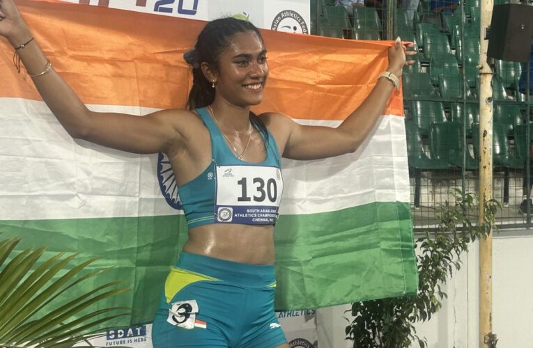 South Asian Junior Athletics Championships: ‘Track was fast, but I didn’t run well,’ says Unnathi after winning 100m hurdles gold