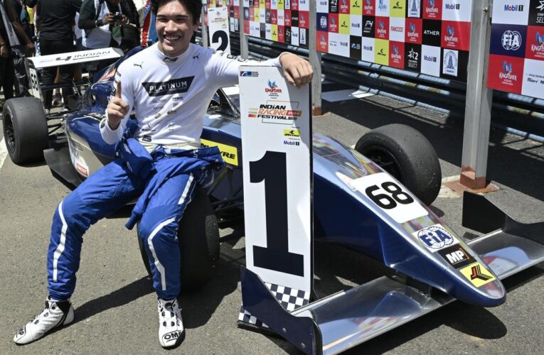 Rising star Hugh Barter dominates Formula 4 Indian Championship, sets sights on F1 glory