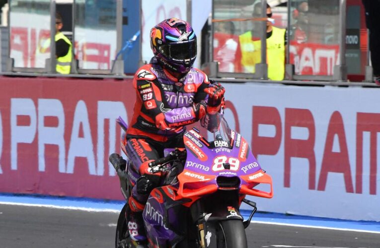 Indonesia GP 2024: Martin wins to extend lead over Bagnaia