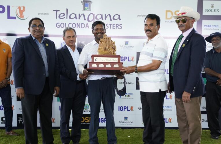 Golconda Masters: Shankar Das’ stellar 64 secures three-shot victory, ends seven-year title drought