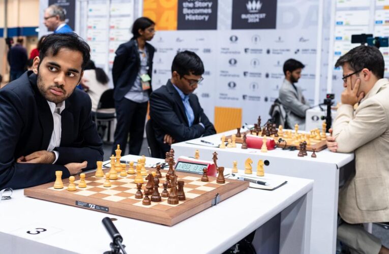 Chess Olympiad 2024, Round 5: Indian men continue winning streak vs Azerbaijan, women beat Kazakhstan