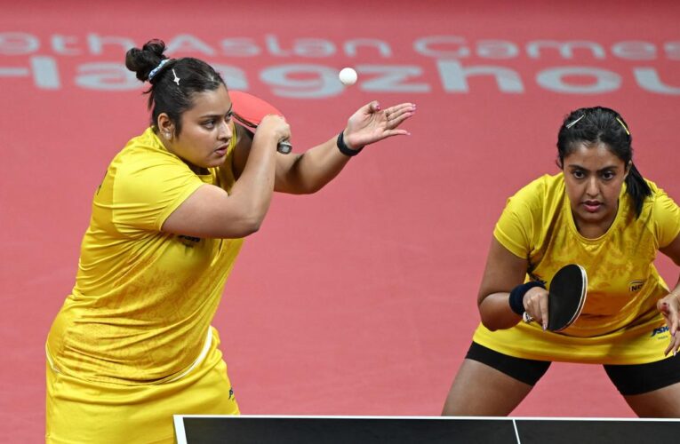 Asian TT Championships: India clinches three medals, including historic women’s doubles bronze