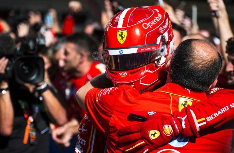 Charles Leclerc leads Ferrari domination in Austin as title race tightens