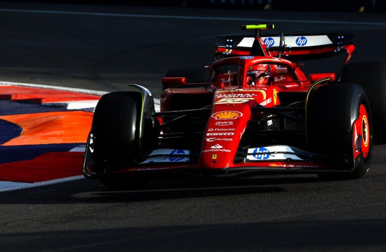 Mexican GP: Sainz fastest after Russell crashes in Mexico second practice