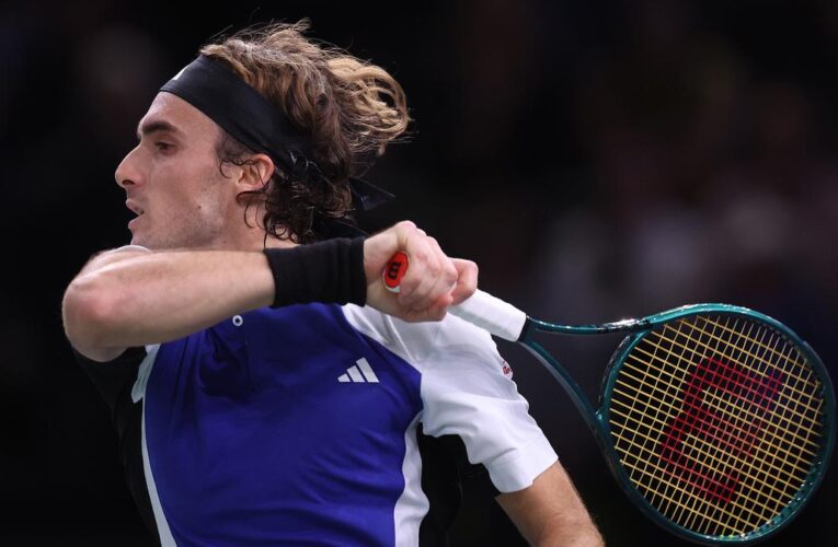 Paris Masters 2024: Tsitsipas beats Carballes Baena despite upset stomach, stays in contention for ATP finals