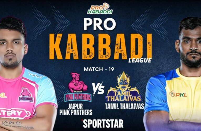 Pro Kabaddi League LIVE Score, PKL 2024: Arjun Deshwal’s Jaipur Pink Panthers faces Sachin’s Tamil Thalaivas; UP Yoddhas vs Gujarat Giants later