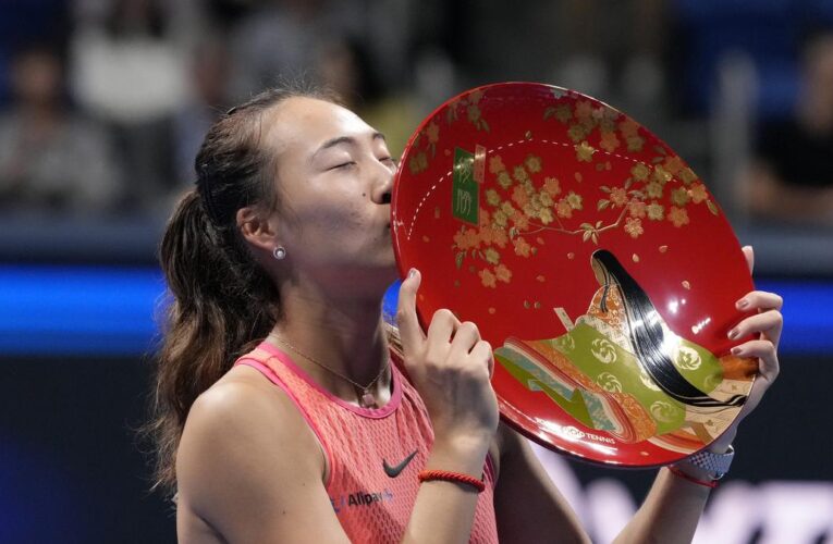 Pan Pacific Open: Zheng beats Kenin to win third title of 2024