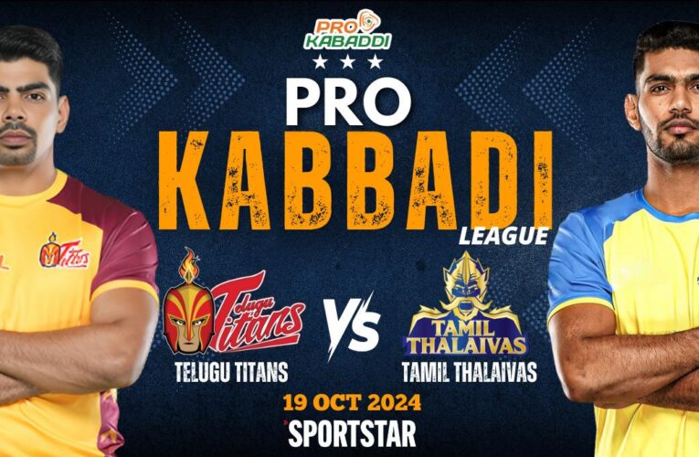 Pro Kabaddi League LIVE Score, PKL 2024: Pawan Sehrawat’s Telugu Titans up against Sachin’s Tamil Thalaivas; Puneri Paltan vs Haryana Steelers later