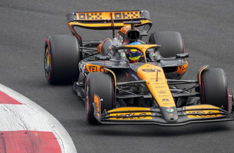 Mexican GP: Piastri leads Norris in McLaren practice one-two in Mexico