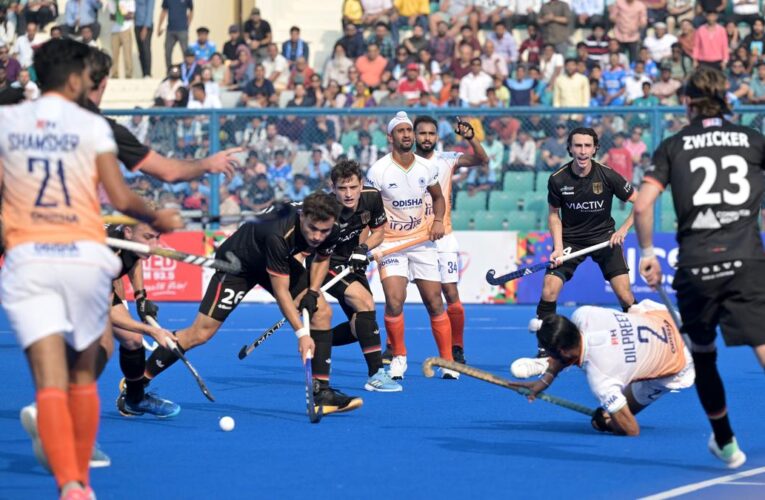 Indian hockey team beats Germany 5-3 in second Test but loses two-match series in shoot-out