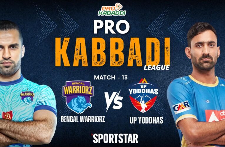 Pro Kabaddi League Live Updates, PKL 2024: Bengal Warriorz to take on UP Yoddhas at 8 PM; Haryana Steelers vs Jaipur Pink Panthers next