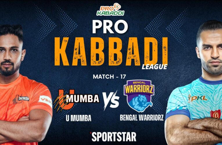 Pro Kabaddi League LIVE Score, PKL 2024: U Mumba takes on Bengal Warriorz in first game; Telugu Titans up against Dabang Delhi later