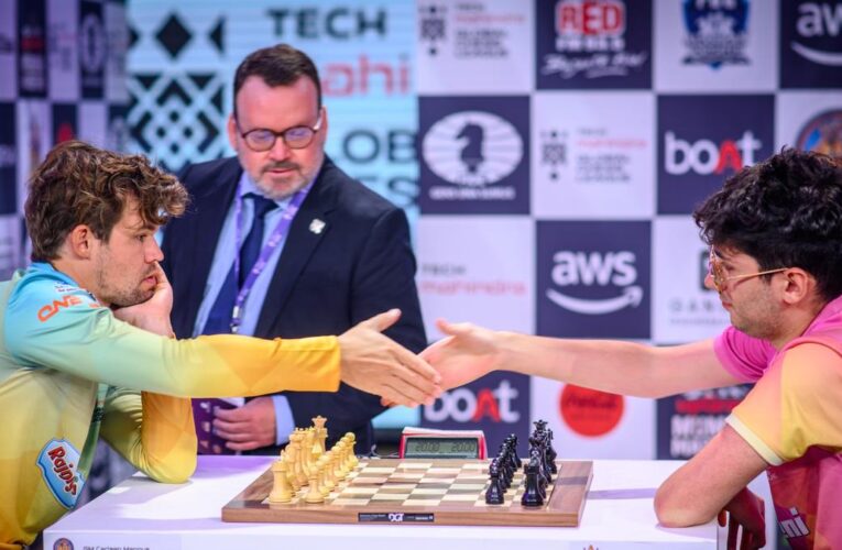 Global Chess League 2024: Carlsen loses on time against Firouzja; Triveni Continental Kings defeats Alpine SG Pipers 17-4