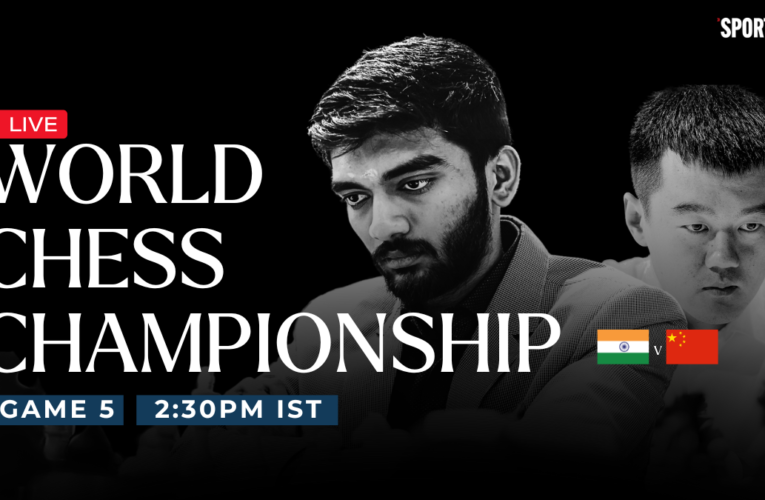 D. Gukesh vs Ding Liren LIVE Updates, World Chess Championship 2024, Game 5: Gukesh eyes win with White in fifth round
