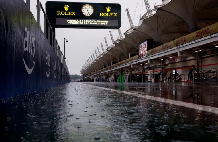 F1 Brazilian Grand Prix: Qualifying in Sao Paulo postponed to Sunday due to rain