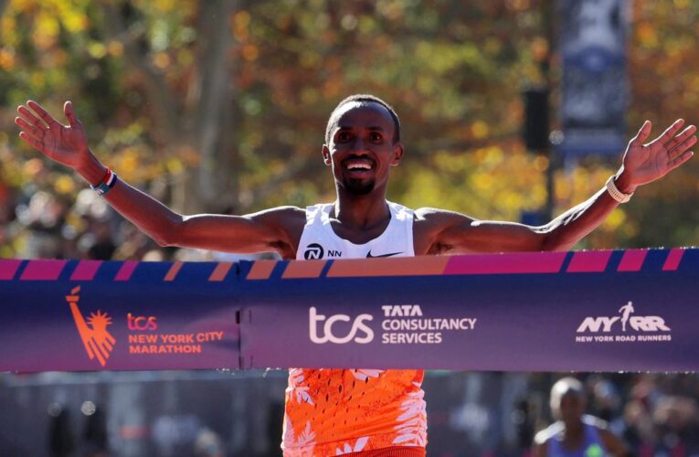 Nageeye wins men’s New York City Marathon, Kenyans sweep women’s podium