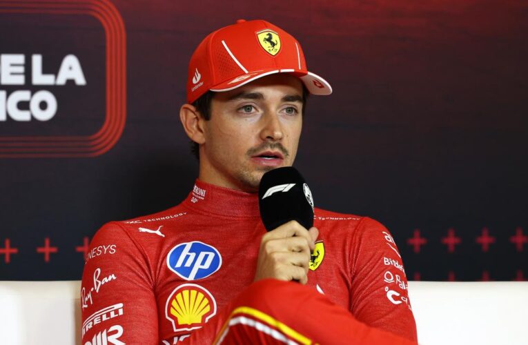 Leclerc fined for swearing after Mexico Grand Prix