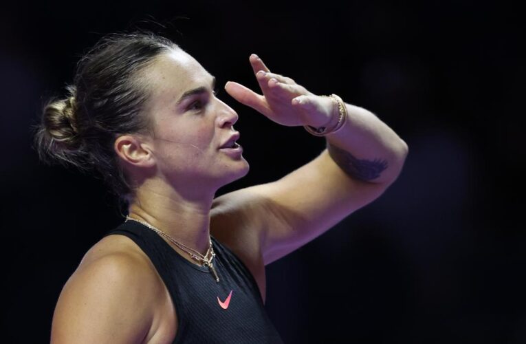 WTA Finals: Top seed Sabalenka reaches semis with win over Paolini