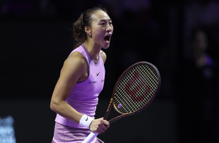 Zheng beats Krejcikova to reach WTA Finals showpiece, to face Sabalenka or Gauff for title