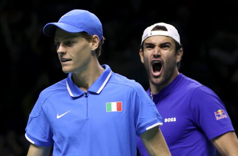 Davis Cup: Jannik Sinner leads Italy back to semifinals, sets up rematch against Australia