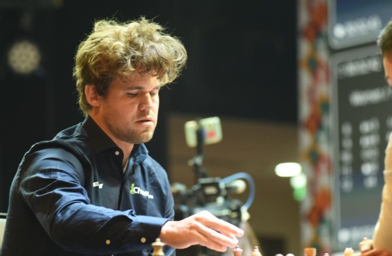 Tata Steel Chess 2024: After clinching rapid title, Magnus Carlsen wins blitz tournament with a round to spare