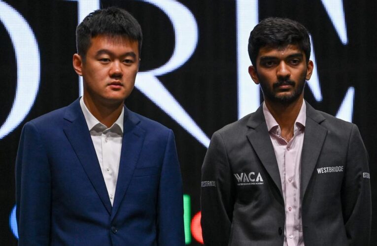 World Chess Championship 2024: Gukesh to have white pieces in the first round against Ding Liren