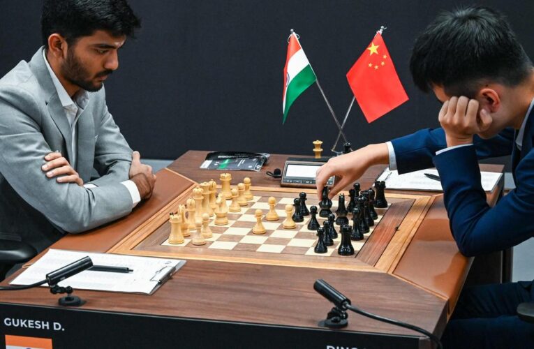 World Chess Championship 2024: Gukesh loses to reigning champion Ding Liren in first round