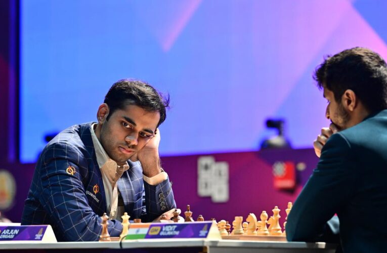 Chennai Grandmasters 2024: Arjun starts with win on Day 1, Vaishali loses