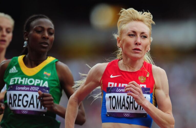 Tomashova’s silver medal from 2012 London Olympics annulled