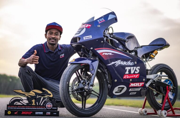 Jagan Kumar, India’s premier motorcycle rider, calls time on career