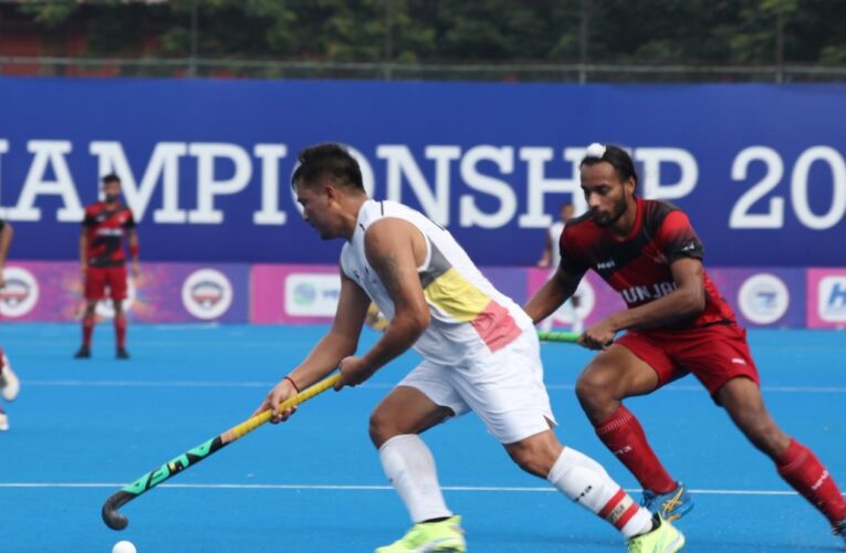 Manipur beats defending champion Punjab to enter last four of men’s senior hockey nationals