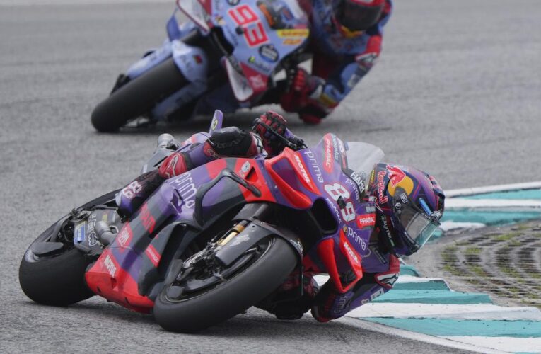 Malaysian MotoGP: Bagnaia crashes, Martin wins sprint to inch closer to world championship title