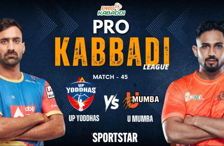 Pro Kabaddi League LIVE Updates, PKL 2024: UP Yoddhas vs U Mumba at 8 PM; Gujarat Giants takes on Haryana Steelers later